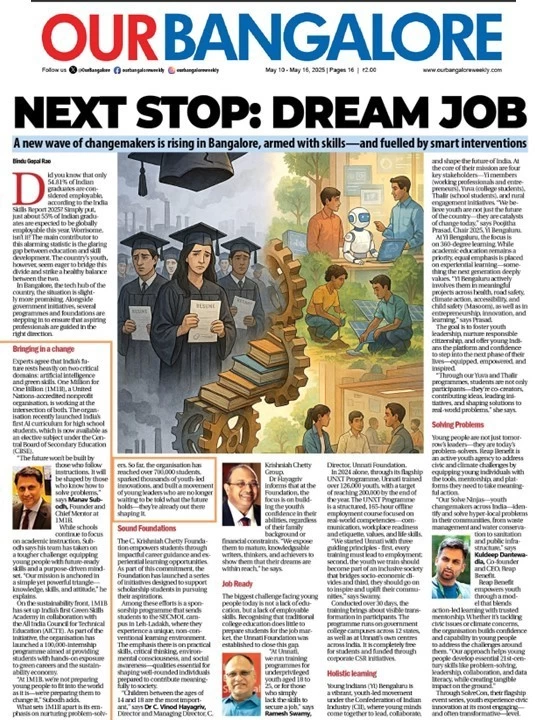 Coverage of 1M1B in Our Bangalore- May 10 2025