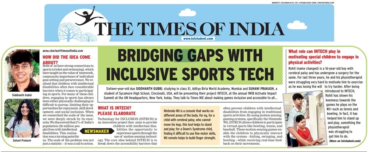 1M1B in The Times of India - Dec 2025