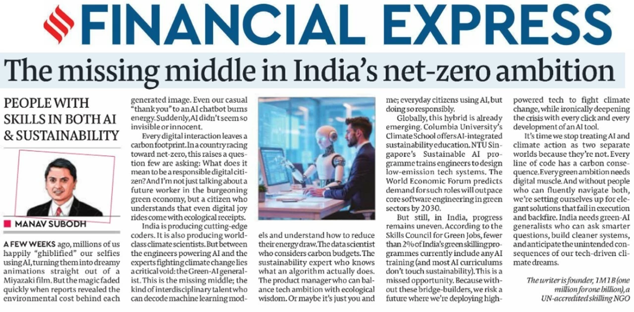 The missing middle in India's net-zero ambition